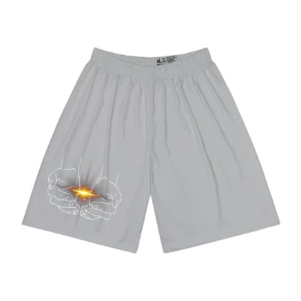Light Grey GGH Shorts (AOP)